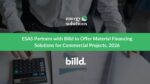 ESAS Partners with Billd to Offer Material Financing Solutions for Commercial Projects, 2026