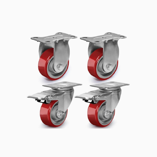 PowerUpESS- Modular Battery Rack 4 Caster set